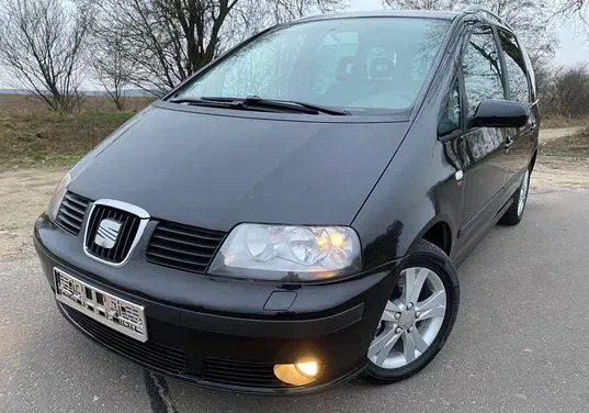 wielkopolskie Seat Alhambra cena 18900 przebieg: 214872, rok produkcji 2008 z Słupca